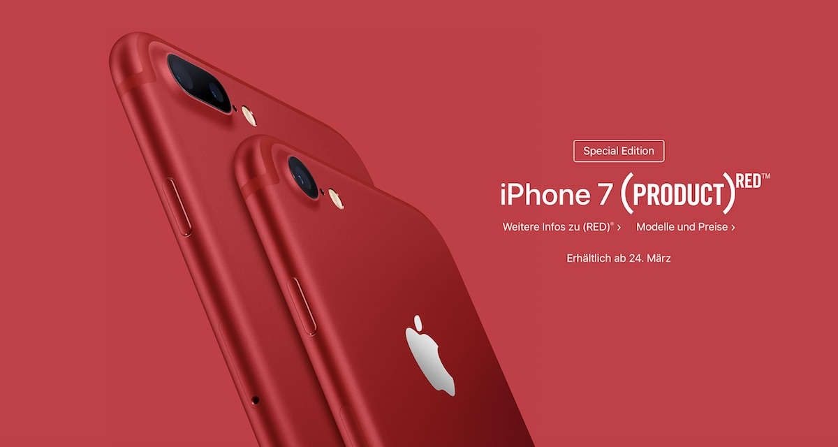 iPhone 7 red